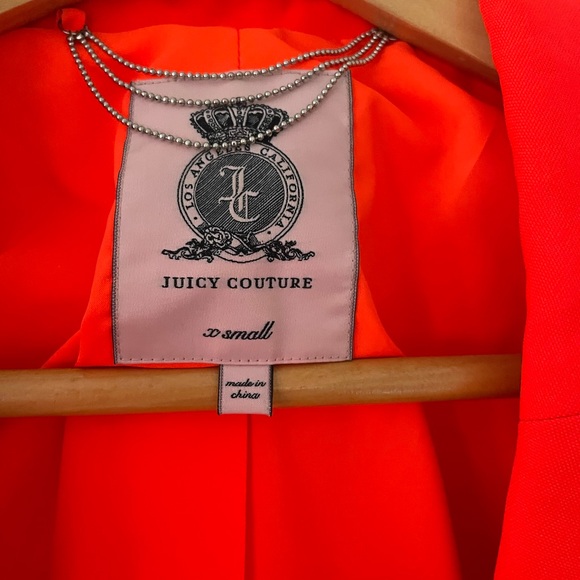 Juicy Couture Neon Orange Blazer - Picture 4 of 4
